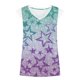 thumbnail image 4 of Tops de moda para mujer, sin mangas, informales, estampados, básicos, sin mangas, chaleco de encaje Fridja  qr5959, 4 of 6