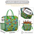 thumbnail image 5 of Dinosaurs River Volcano Green Pattern Womens Lunch Box for Work,Insulated Large Lunch Bag for Tween and Teen,Loncheras Para Mujer,Leakproof Adult Lunch Bag for Work,Beach,Travel,Picnic,Camping, 5 of 7