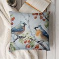 thumbnail image 3 of SHANXI Throw Pillow Covers Double Sided Velvet Outdoor Winter Bird Decorative Couch Pillows for Bedroom Living Room Outdoor 20x20in, 3 of 5