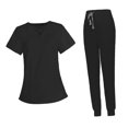thumbnail image 4 of Nurse Work Suit Women Scrubs Set Soft Multipurpose for Worker Pet Groomer Multi XS, 4 of 9