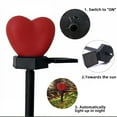 thumbnail image 2 of Yeshouse 2Pcs Solar Garden Landscape Light Waterproof LED Heart-shaped Romantic Outdoor Lamp for Valentines Day Decoration, 2 of 7