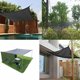 thumbnail image 2 of Shade Net 8 Hooks 80% Reinforced Windproof Mesh with Eyelets, 3x4m for Garden Greenhouse Pergola Plant Cover, 2 of 5