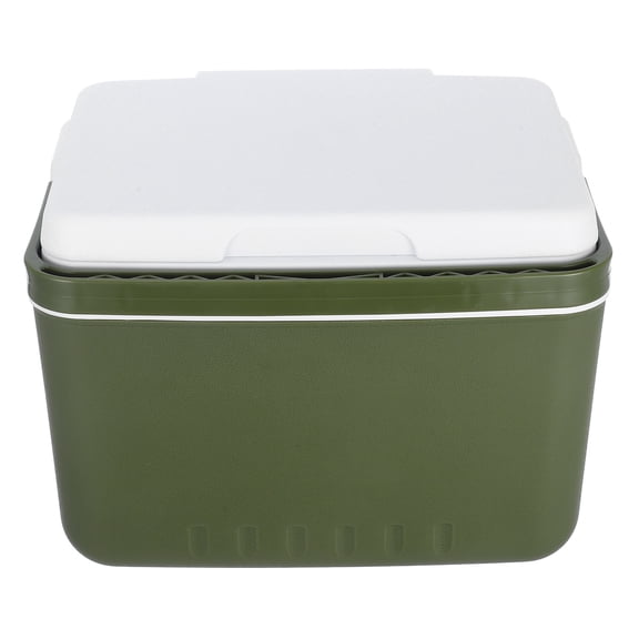 ETHZZLE Portable Green Insulated Cooler Bag with High Efficiency Thermal Insulation for Outdoor Activities and Travel