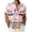 #06, variant on Men's Vintage American Flag Hawaiian Bowling Shirts, 250th Anniversary Patriotic 4th of July Casual Button Down Short Sleeve Beach Tees