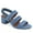 Denim Su, variant on Clarissa Women's Block-Heeled Slingback Sandals Color: Beige Bisque Leather Size: 6.5