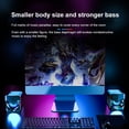 thumbnail image 3 of D-158 USB-Powered 3.5mm Stereo Computer Speakers with HIFI Sound, Matte Finish, and Elegant Black Design for Desktop and Laptop Use, 3 of 7