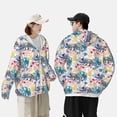 thumbnail image 4 of Balery Colorful Chameleons Sudadera ligera de manga larga con capucha y protección solar UPF 50+ para hombre y mujer, ideal para pesca y running-Medium, 4 of 7