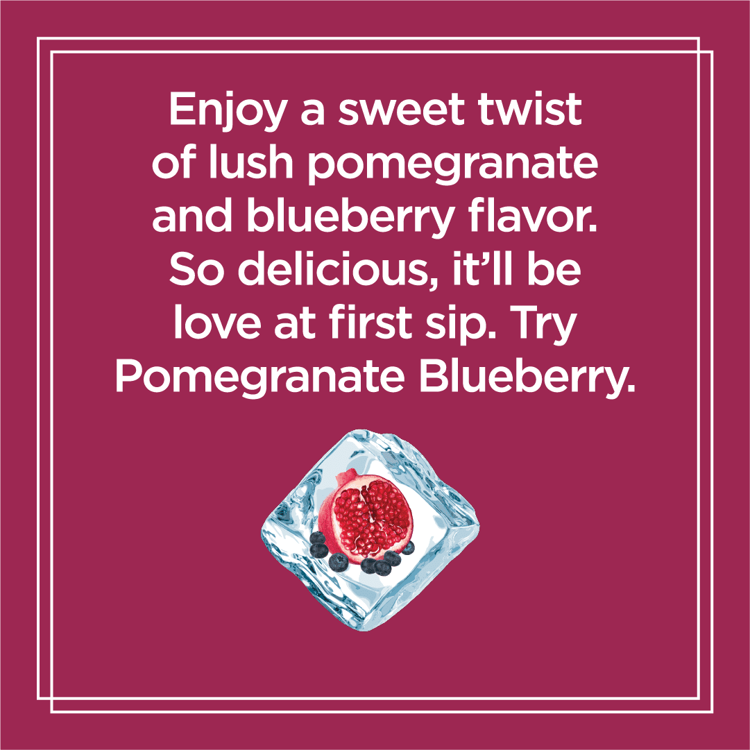 Sparkling Ice® Naturally Flavored Sparkling Water, Pomegranate Blueberry 17 Fl Oz, (Pack of 12)