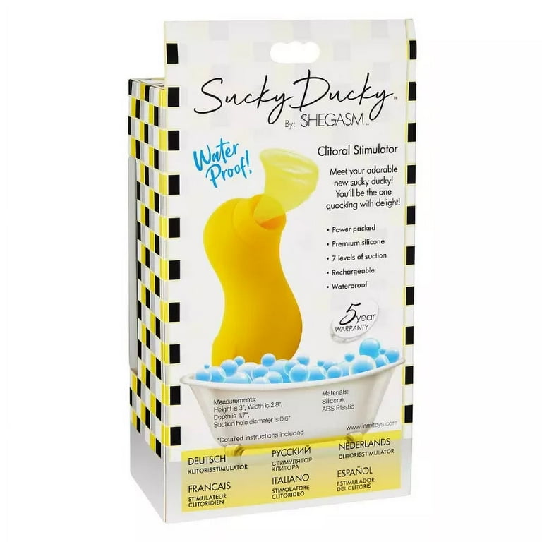 sucky ducky sex toy Sucky Ducky Silicone Clitoral Stimulator