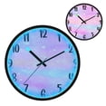 thumbnail image 2 of RMDQTR 12 Inch Sound-Activated LED Night Light Wall Clock Silent Sweep Movement Acrylic Face Battery-Operated for Bedroom/Living Room/School / Colorful Shining Star, 2 of 8