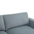 thumbnail image 6 of Modern Sofa Couches for Living Room,Mid-Century Upholstered Sofa Furniture with Sturdy Wooden Legs for Living Room,Bedroom,Grey, 6 of 7