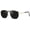A02- Gold Black/Grey, variant on Tangle Free Aviator Sunglasses for Women Polarized Trendy Sun Glasses with Double Bridge for Traveling & Driving