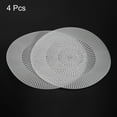 thumbnail image 3 of Unique Bargains 4Pcs Round Plastic Canvas Mesh Sheets 28cm / 11.02inch Circle Mesh Mat for Embroidery Knit Crochet Needlework, 3 of 6