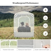Raynesys Pop Up Bubble Sports Tent, Instant Outdoor Clear Tent for 1-2 Person, Portable All-Weather Weatherproof Shelter for Watching Sports Events, Camping, Fishing