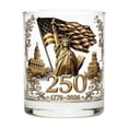 thumbnail image 5 of 1776-2026 250th Anniversary Glass Cup,6.8 oz Patriotic Water Cup,Perfect for Coffee,Tea,Juice,Beverage cup, 5 of 6
