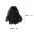 thumbnail image 2 of SWETRACE 1Ud Peluca Afro Sintética Bouffant Rizada Natural Para, 2 of 6