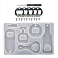 thumbnail image 4 of Molde para abridor de botellas, molde de resina epoxi, kit de molde para abridor de botellas con accesorios, molde de silicona de resina epoxi para abridor de botellas, herramienta para abrir bo, 4 of 5