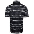 thumbnail image 2 of Snake Eyes Golf Previous Season Big & Tall Geo Palm Polo Shirt Pale Black XXXL, 2 of 3