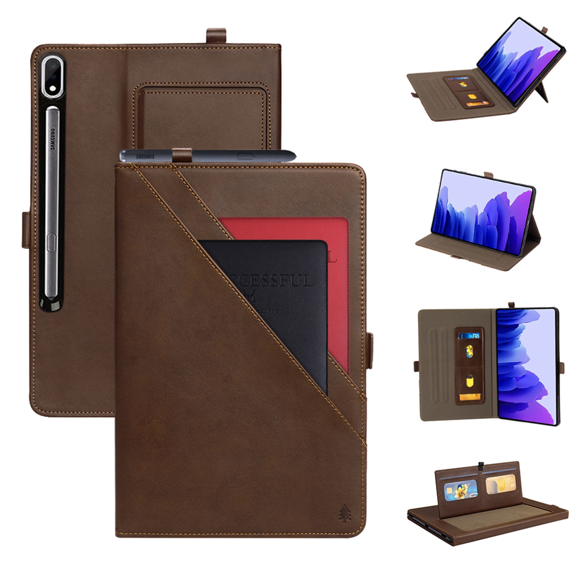 Dteck Folio Case for Samsung Galaxy Tab S7 Plus 12.4" 2020