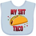 thumbnail image 3 of Inktastic My 1st Taco Boys or Girls Baby Bib, 3 of 4