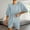 Light Blue, variant on Women's Plus Size 2 Piece Outfits Ribbed Knit Matching Outfits T Shirt Shorts Sets Tracksuits Womens Tech Suit Womens Shorts Suit for Summer plus Size Swimwear Bikini Technical Suits Women Swimming