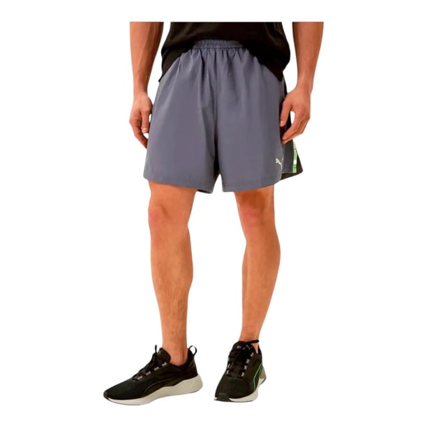 SHORT PUMA HOMBRE RUN FAVORITE VELOCITY WOVEN 2 GRIS RUNNING gris 00M