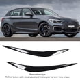 thumbnail image 4 of Headlight Eyebrow Eyelid Cover Headlight Eyelid Headlamp Eyebrow Strip Trim Cover Replacement for 1 Series F20 Facelift 2015-2019 Front Headlight Eyebrows, 4 of 7