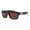 Shiny Black (Brown), variant on Choppers Flame Sunglasses Men’s Biker Shades UV400 Matte Black, Orange Mirror