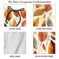 thumbnail image 4 of luoweisi Men's Beach Shorts Quick Dry Swim Trunks with Mesh Lining Thanksgiving Leaves 2XL, 4 of 5
