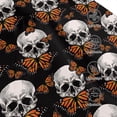 thumbnail image 3 of Balery Butterfly Skull Gorra de béisbol de tamaño ajustable para correr, entrenar y actividades al aire libre. Gorra de papá para todas las estaciones., 3 of 6