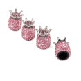 thumbnail image 1 of 4pcs Tyre Dust Caps, Rhinestone Tire Valve Caps Universal Tire Caps For Car Motorcycle Bike, 1 of 3