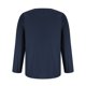 thumbnail image 5 of Blusas y camisas de manga larga con cuello redondo para hombre, informales, de color liso, con hombros descubiertos, rectas, con lazo en el pecho, bordadas, de licra., 5 of 8