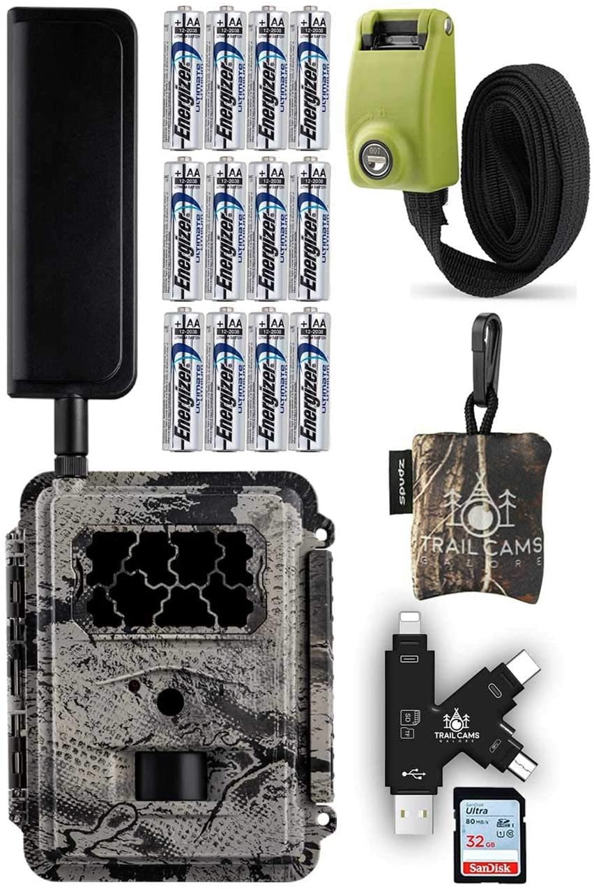 Spartan GoCam 4G LTE Wireless Camera with Batteries, SD Card, Card