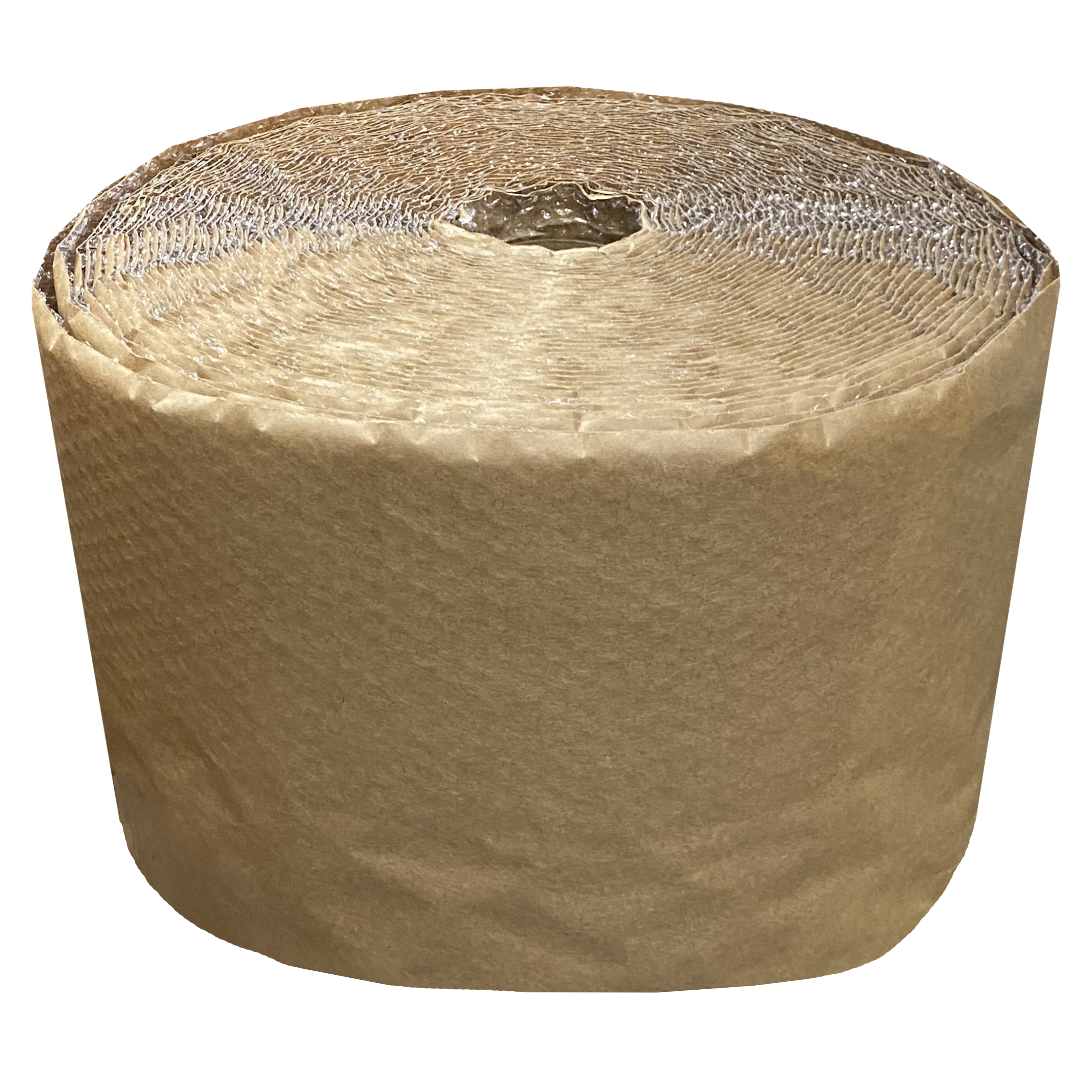 ABM Direct Kraft Bubble 125' x 12" Wide 3/16" Wrap
