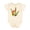 Natural, variant on Asl Love Sign Puzzle Autism Awareness Boys or Girls Baby Bodysuit
