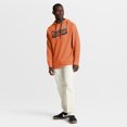 thumbnail image 3 of Men's Fanatics Orange Oklahoma State Cowboys Hometown Premium Huddle Up Long Sleeve Hoodie T-Shirt, 3 of 5