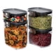 thumbnail image 4 of Set de recipientes de almacenamiento de alimentos para despensa Progressive ProKeeper+, 4 of 7