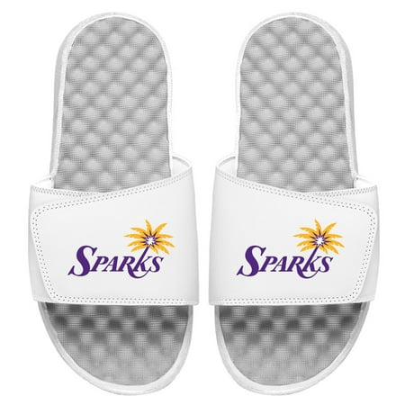 

Men s ISlide White Los Angeles Sparks Wordmark Slide Sandals