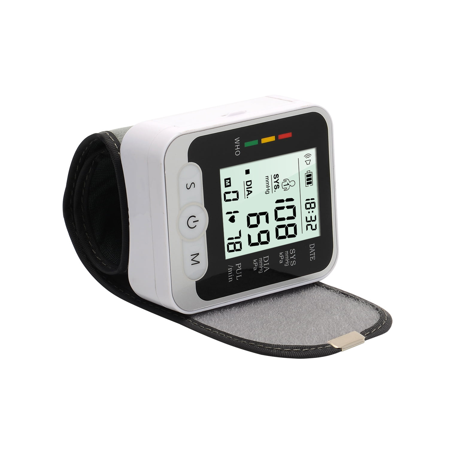 Wrist Blood Pressure Monitor, 2.5-inch VA Touch Display and Wrist