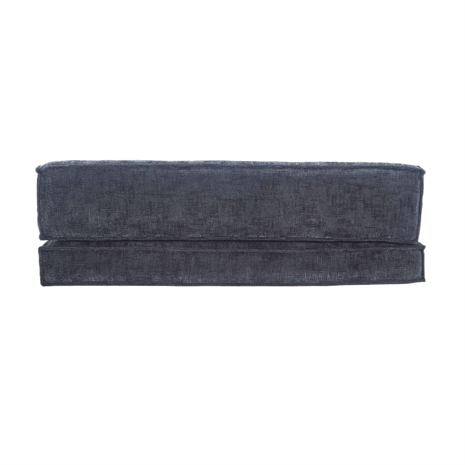 Demi Bonn 78" Versatile Chenille Sectional Sofa with Side Pocket, Modern Couch for Living Room, Customize Layout to Fit Any Space, Black