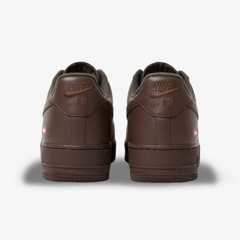Nike Air Force 1 Supreme ブラウン SUPREME × NIKE AIR FORCE 1 BAROQUE BROWN シュプリーム