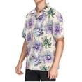 thumbnail image 2 of joogoo Men's Hawaiian Shirt Succulents Plants Short Sleeve Casual Button Down Shirts M, 2 of 6