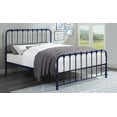 thumbnail image 2 of Topline Home Furnishings Blue Full Metal Bed, 2 of 3