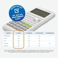thumbnail image 3 of fx-9750GIII Graphing Calculator | Natural Textbook Display | Python Programming | Ideal for Exams, STEM & Advanced Math | White, 3 of 6