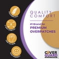 thumbnail image 5 of CoverGuard Overpatches for Dexcom G7 | 25 Ct Tan | Premium Waterproof CGM Covers | Latex-Free | Anti-Fray | Easy Application & Removal | Sensor Protection, 5 of 12