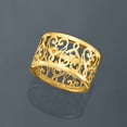 thumbnail image 5 of Ross-Simons Italian 14kt Yellow Gold Filigree Heart Ring, Women's, Adult, 5 of 7