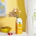 thumbnail image 3 of Mainstays Tall Orange Juice Carton Ceramic Vase, 3" L x 9" H, 3 of 6