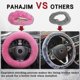 thumbnail image 4 of Fluffy Steering Wheel Covers, Soft Furry Car Anti-skid Plush Steering Wheel Cover Warm Wool Universal 36-39cm Winter Car Decoration For Women, 4 of 4