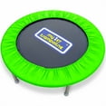 thumbnail image 5 of Sportspower My 1st Trampoline 36" Indoor/Outdoor Mini Rebounder Trampoline with No-Gap Padded Cover, for Toddlers & Kids Aged 3 to 10, Max Weight Capacity 220 LBS - GREEN, 5 of 6