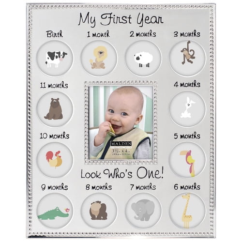 Malden My First Year Metal Picture Frame